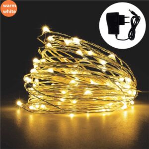 Waterproof LED Light String 10m-100LEDS 12V DC Operated