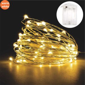 Waterproof LED Light String 10m-100LEDS Battery Operated