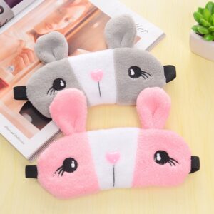 Cute Rabbit Sleeping Eye Mask with Gel Bag