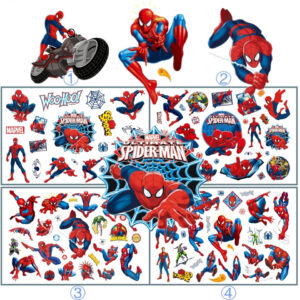 Superhero Spiderman Temporary Tattoo Waterproof 10x16cm